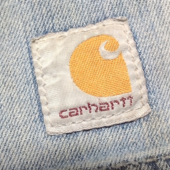 Carhartt Relaxed Fit Light Blue Jeans *Work Worn* - Picture 8 of 10